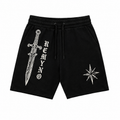 Remyno Drawstring Shorts | Black