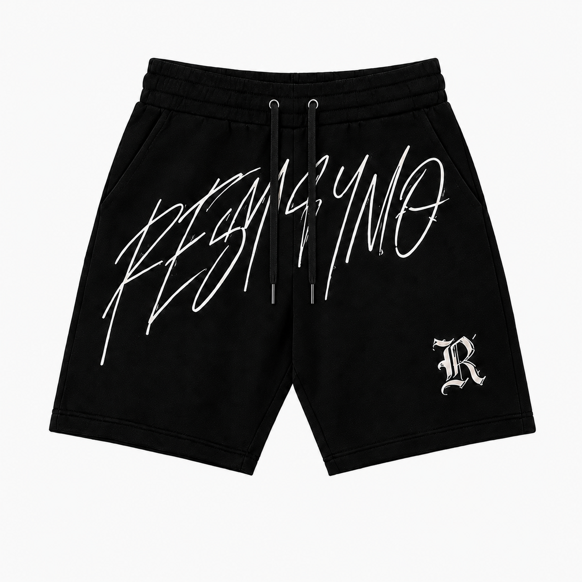 Remyno Drawstring Shorts | Black