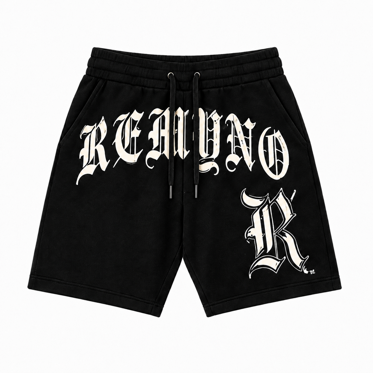 Remyno Drawstring Shorts | Black