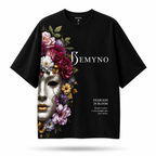 Cotton T-shirt with "REMYNO" brand logo print.