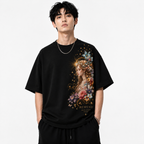 Cotton T-shirt with "REMYNO" brand logo print.