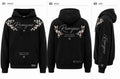 Hoodies printed with the "REMYNO" brand logo