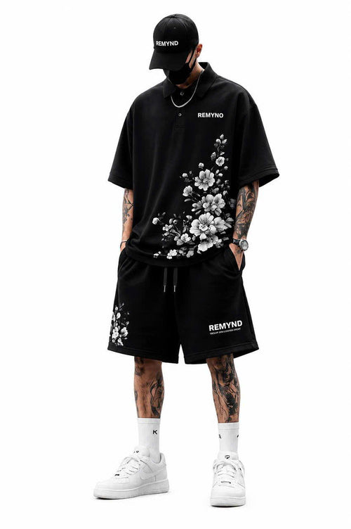 Cotton T-shirt printed with the "REMYNO" brand logo.