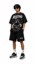 Cotton T-shirt with "REMYNO" brand logo print.