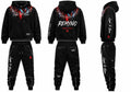 Long-sleeve set with "REMYNO" brand logo print